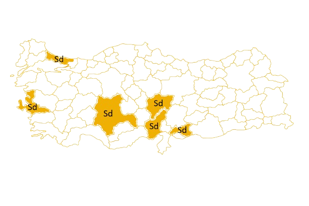 Türkiye Operasyon Haritası